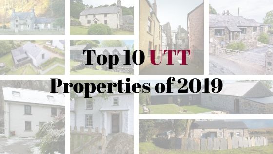 collage with text Top 10 UTT properties of 2019